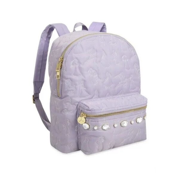 Disney Stoney Clover Lane Bag - Princess Lavender Purple Jeweled Backpack